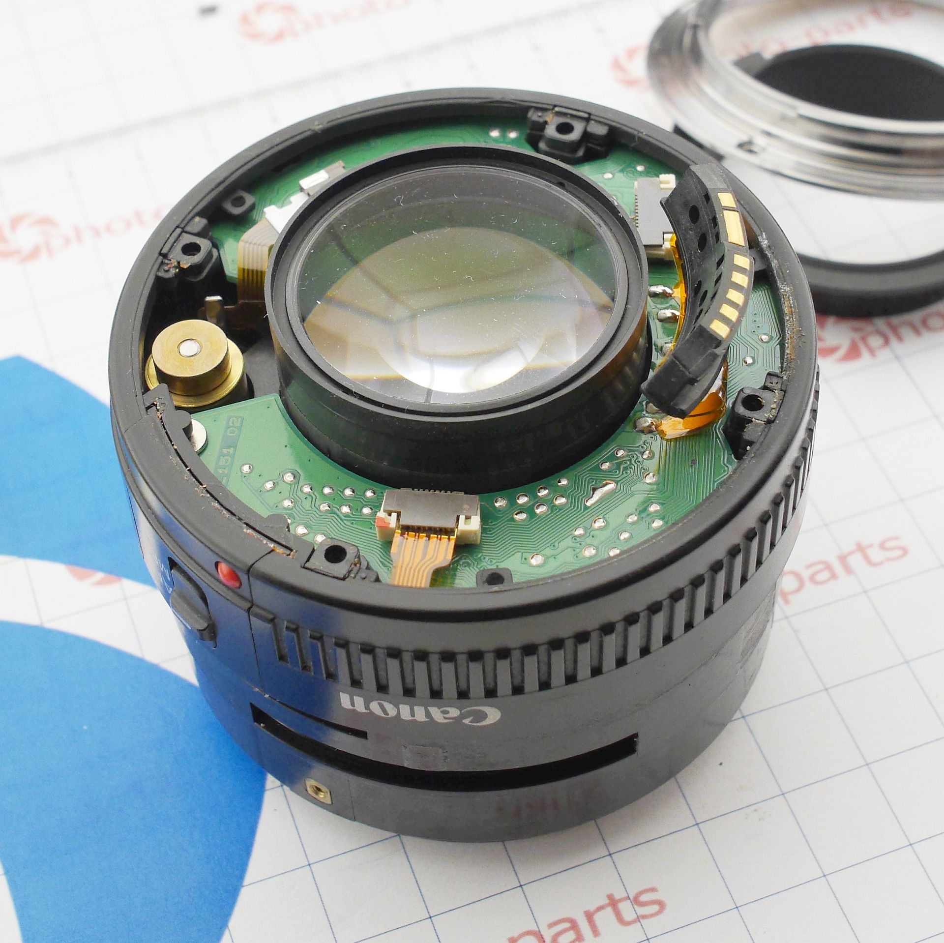 Canon EF 50mm f1.4 USM - ремонт автофокуса